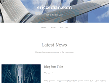 Tablet Screenshot of ericzeman.com